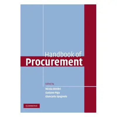 "Handbook of Procurement" - "" ("Dimitri Nicola")