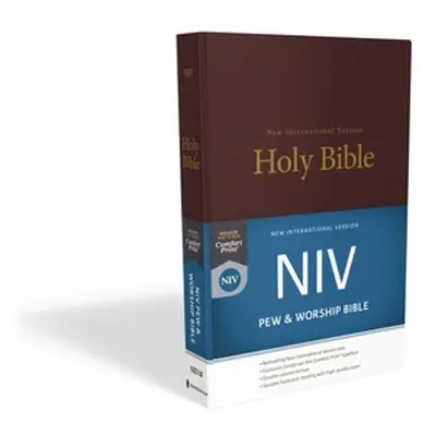 "NIV, Pew and Worship Bible, Hardcover, Burgundy" - "" ("Zondervan")