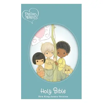 "Nkjv, Precious Moments Small Hands Bible, Teal, Hardcover, Comfort Print: Holy Bible, New King 