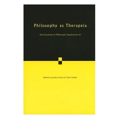 "Philosophy as Therapeia" - "" ("Carlisle Clare")