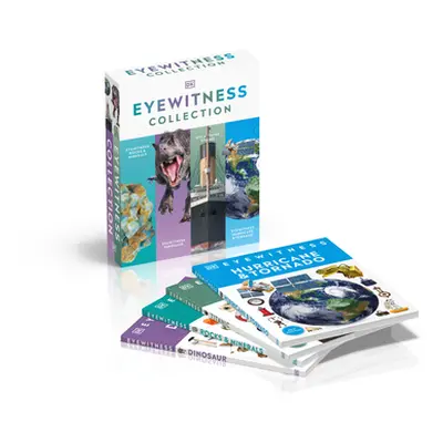 "Eyewitness Collection Boxset: 4-Book Box Set - Rocks & Minerals, Titanic, Hurricane & Tornado a