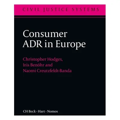 "Consumer Adr in Europe" - "" ("Hodges Christopher")