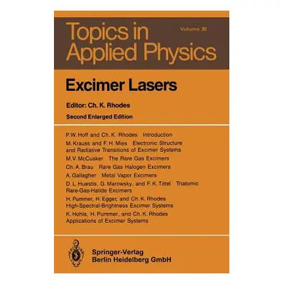 "Excimer Lasers" - "" ("Brau C. a.")