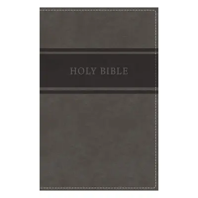 "KJV, Deluxe Gift Bible, Imitation Leather, Gray, Red Letter Edition" - "" ("Thomas Nelson")