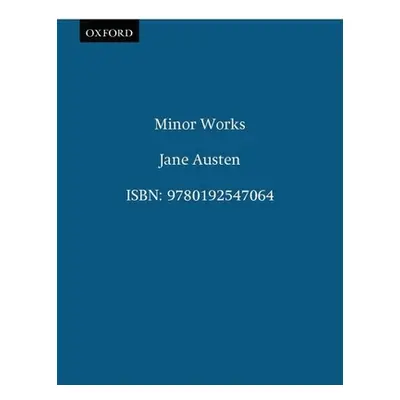 "Minor Works" - "" ("Austen Jane")