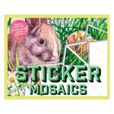 "Sticker Mosaics Easter: Sticker Together 12 Springtime Designs" - "" ("Applesauce Press")