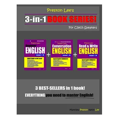 "Preston Lee's 3-in-1 Book Series! Beginner English, Conversation English & Read & Write English