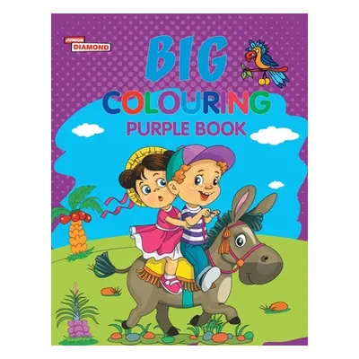 "Big Colouring Purple Book for 5 to 9 years Old Kids Fun Activity and Colouring Book for Childre