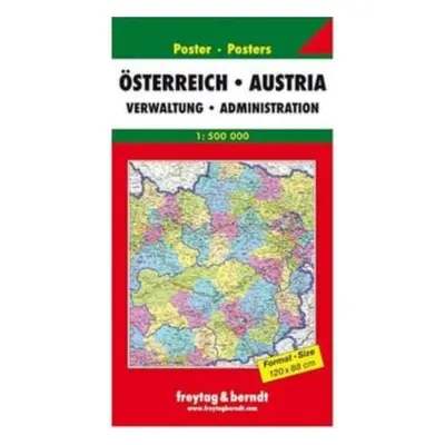 "Austria Administration Map 1:500 000" - "" ("")