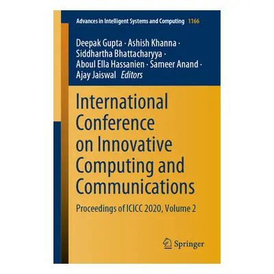 "International Conference on Innovative Computing and Communications: Proceedings of ICICC 2020,