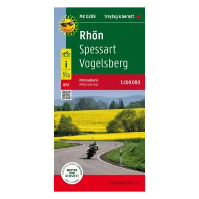 "Rhoen - Spessart - Vogelsberg, motorcycle map 1:200,000, freytag & berndt" - "" ("")