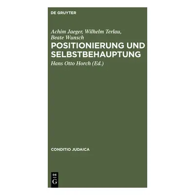 "Positionierung Und Selbstbehauptung: Debatten ber Den Ersten Zionistenkongre, Die >Ostjudenfrag