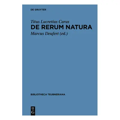 "De rerum natura" - "" ("Deufert Marcus")