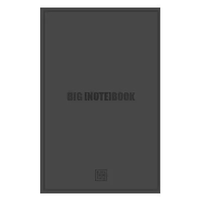 "Big [Note]book - Plain: 480 Plain Pages" - "" ("Press Black Thread")