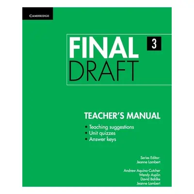 "Final Draft Level 3 Teacher's Manual" - "" ("Lambert Jeanne")