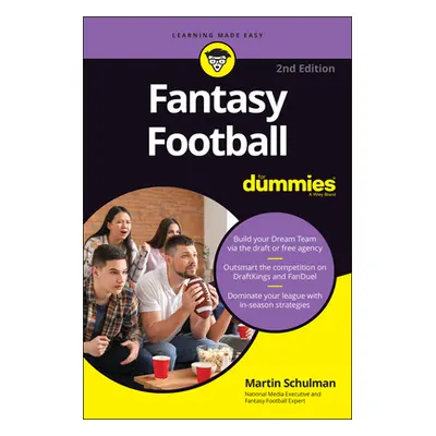 "Fantasy Football for Dummies" - "" ("Schulman Martin A.")