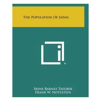 "The Population of Japan" - "" ("Taeuber Irene Barnes")