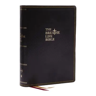 "The Breathe Life Holy Bible: Faith in Action (Nkjv, Black Leathersoft, Thumb Indexed, Red Lette