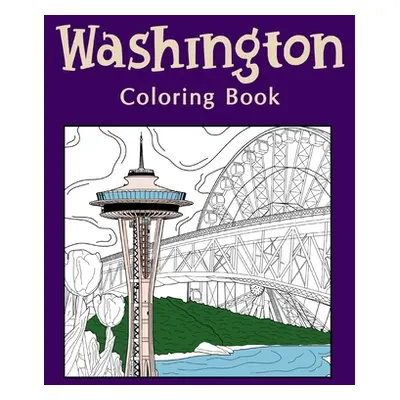 "Washington Coloring Book" - "" ("Paperland")