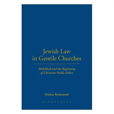 "Jewish Law in Gentile Churches: Halakhah and the Beginning of Christian Public Ethics" - "" ("B