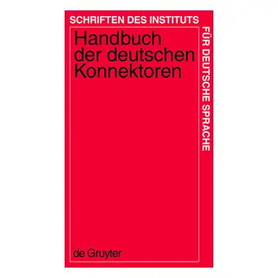 "Handbuch der deutschen Konnektoren 1" - "" ("Pasch Renate")