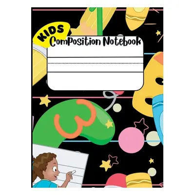 "Composition Notebook for Kids: Draw and Write Journal for kids with Cut and Paste picture writi