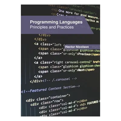 "Programming Languages: Principles and Practices" - "" ("Nicolson Hector")