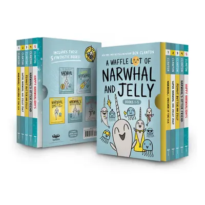 "A Waffle Lot of Narwhal and Jelly (Hardcover Books 1-5)" - "" ("Clanton Ben")