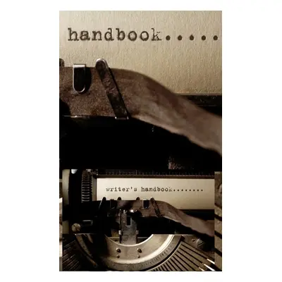 "writer's typewriter themed handbook blank journal: writer's typewriter themed handbook blank jo