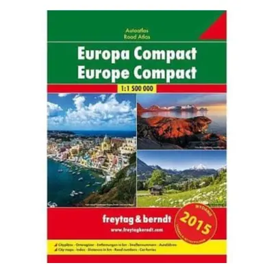 "Europe Compact Road Atlas 1:1 500 000" - "" ("")