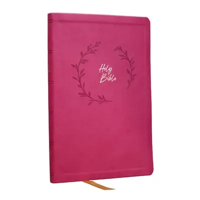 "KJV Holy Bible, Value Ultra Thinline, Pink Leathersoft, Red Letter, Comfort Print" - "" ("Thoma