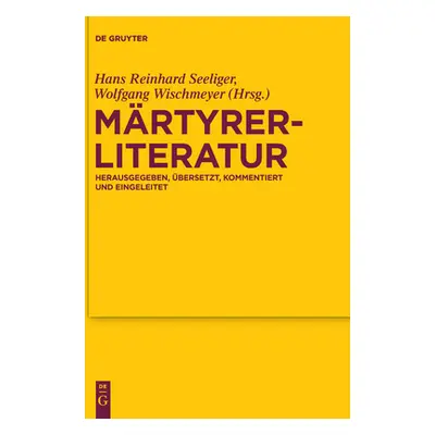 "Mrtyrerliteratur" - "" ("Seeliger Hans Reinhard")