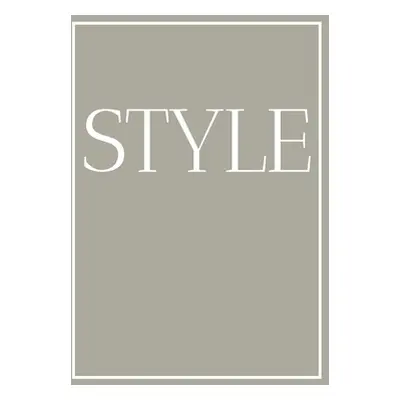 "Style: A decorative book for coffee tables, bookshelves and end tables: Stack style decor books