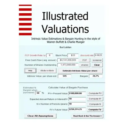 "Illustrated Valuations + Intrinsic Value Estimations & Bargain Hunting in the style of Warren B