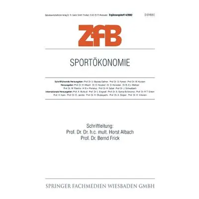 "Sportkonomie" - "" ("Albach Horst")