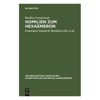 "Homilien zum Hexaemeron" - "" ("Basilius Caesariensis")