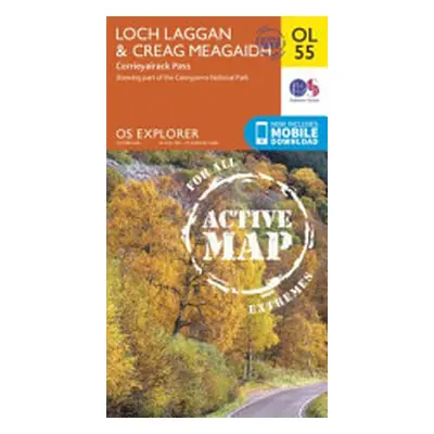 "Loch Laggan & Creag Meagaidh, Corrieyairack Pass" - "" ("Ordnance Survey")