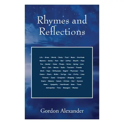 "Rhymes and Reflections" - "" ("Alexander Gordon")