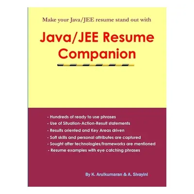 "Java/JEE Resume Companion" - "" ("Kumaraswamipillai Arulkumaran")