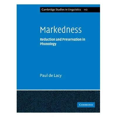 "Markedness" - "" ("de Lacy Paul")