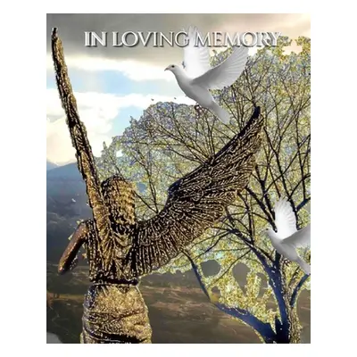 "Angel White Doves New Zealand stunning landscape Remberance Funeral Blank page guest book: Ange