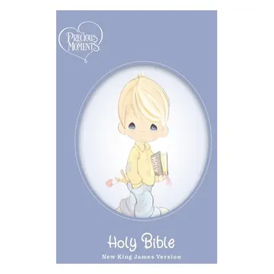 "Nkjv, Precious Moments Small Hands Bible, Blue, Hardcover, Comfort Print: Holy Bible, New King 