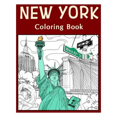 "New York Coloring Book" - "" ("Paperland")