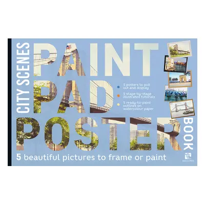 "Paint Pad Poster Book: City Scenes" - "" ("Kersey Geoff")