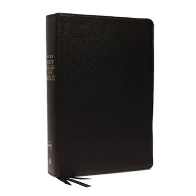 "NKJV, Spirit-Filled Life Bible, Third Edition, Genuine Leather, Black Indexed, Red Letter Editi