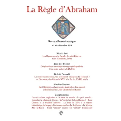 "La Rgle d'Abraham #41" - "" ("Sed Nicolas")