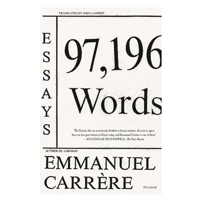 "97,196 Words: Essays" - "" ("Lambert John")