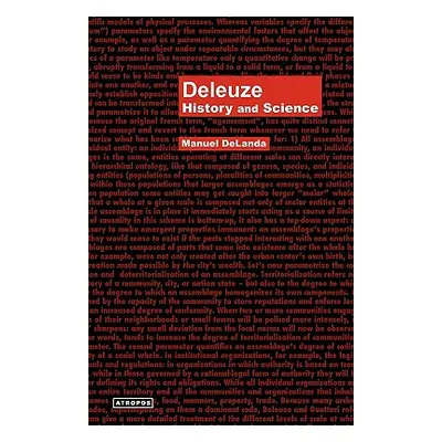 "Deleuze: History and Science" - "" ("Delanda Manuel")