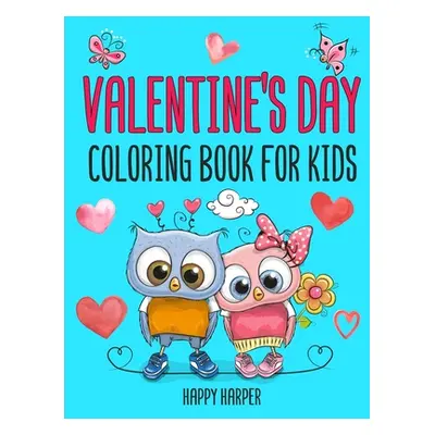 "Valentine's Day Coloring Book" - "" ("Hall Harper")