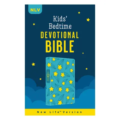 "The Kids' Bedtime Devotional Bible: Nlv [Aqua Stars]" - "" ("Compiled by Barbour Staff")